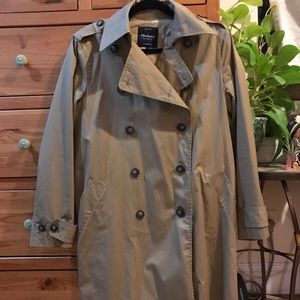 Madewell wander trench coat
